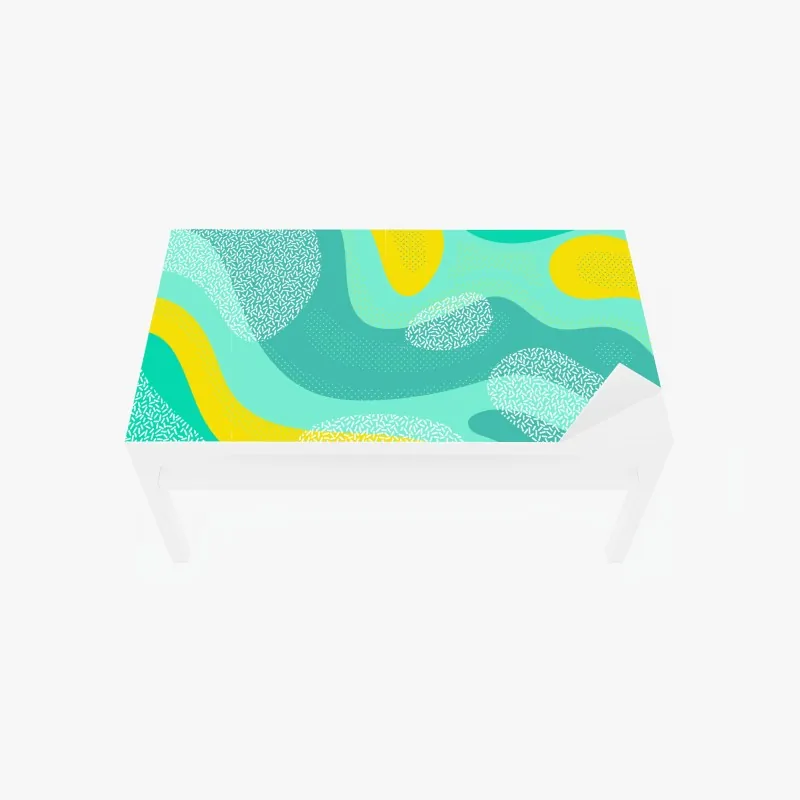 Naklejka na biurko i stół żywe łubinowe łąki przy Vestrahorn, Islandia – Wallissimo®