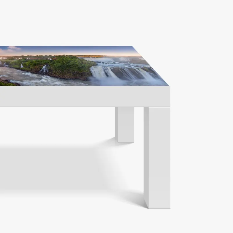 Naklejka na biurko i stół spokojny wschód słońca nad brzegiem oceanu – Wallissimo®