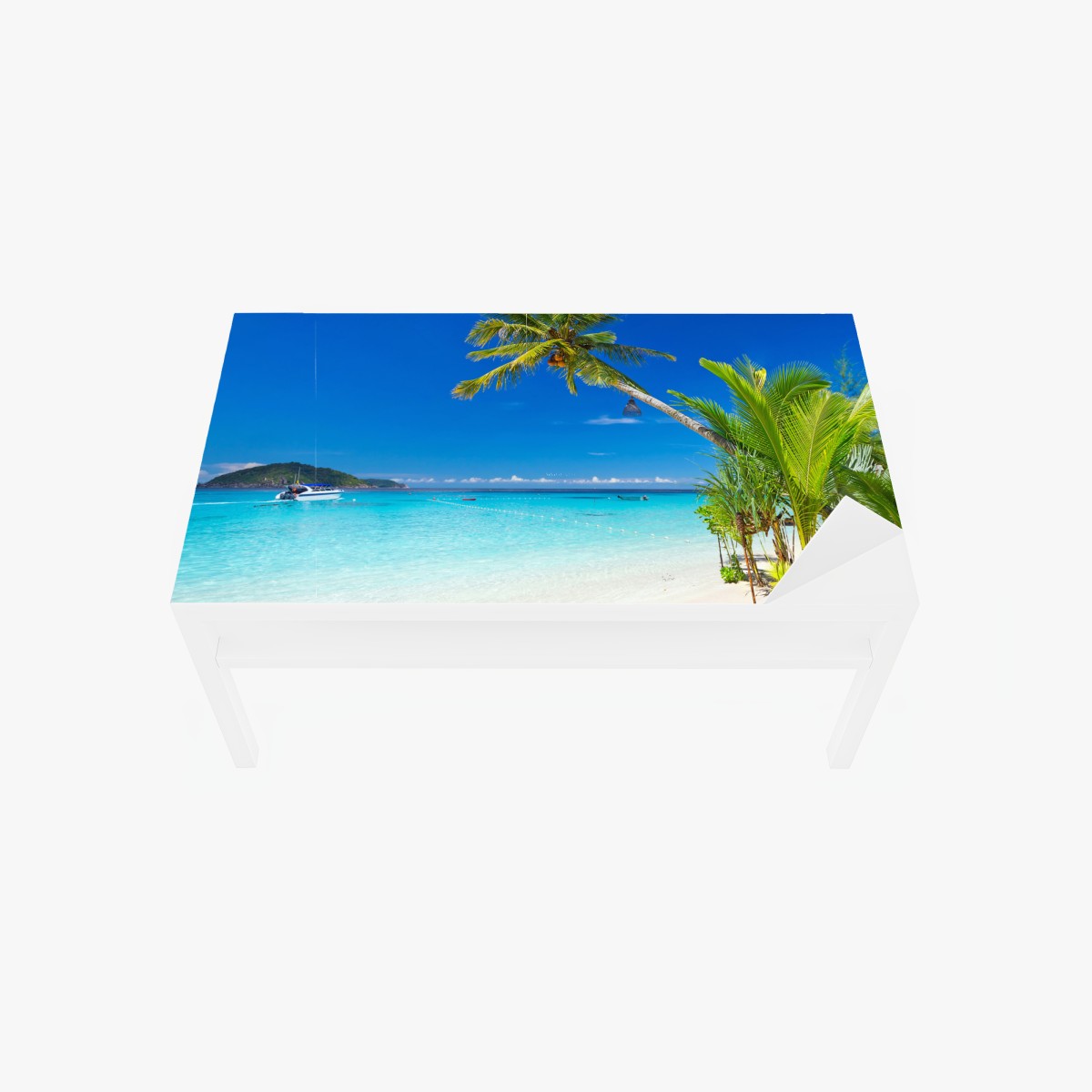 Table & desk veneer tropical beach in Thailand
