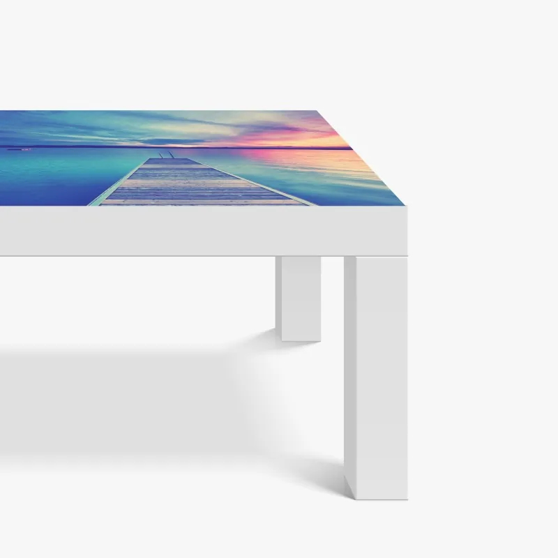 Naklejka na biurko i stół arktyczny spokój Czukotki – Wallissimo®