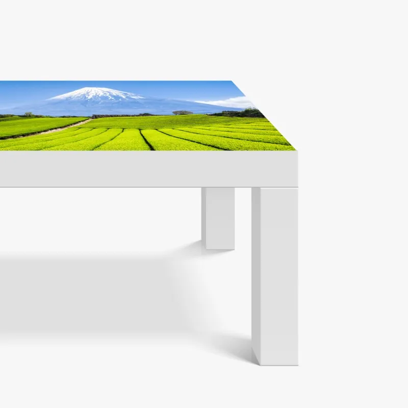 Naklejka na biurko i stół dramtyczne spiralne schody w monochromii – Wallissimo®