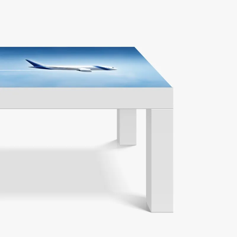 Naklejka na biurko i stół dramtyczne spiralne schody w monochromii – Wallissimo®