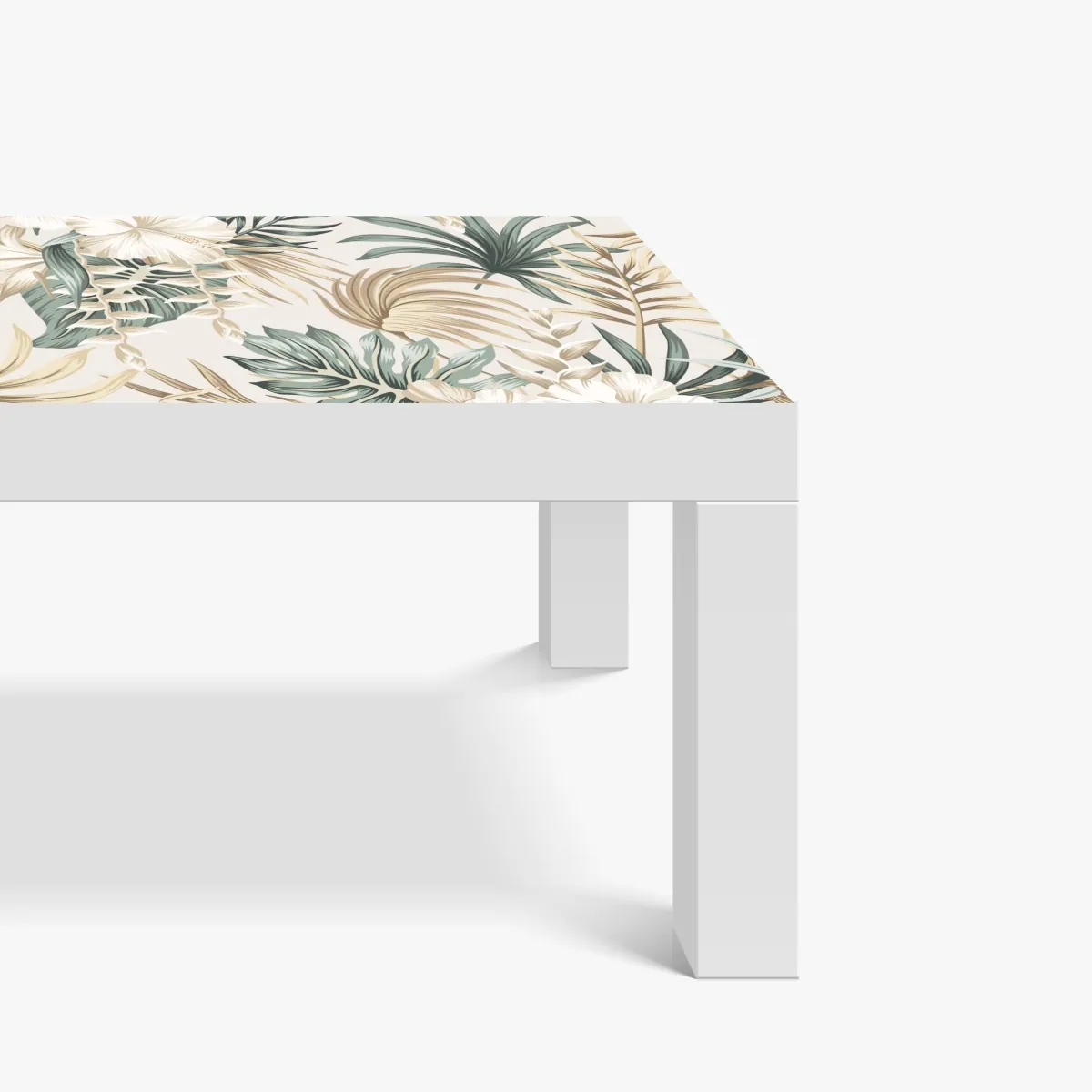 Naklejka na biurko i stół delikatny tropikalny motyw hibiskusa – Wallissimo® Naklejka na biurko i stół delikatny tropikalny motyw hibiskusa – Wallissimo®