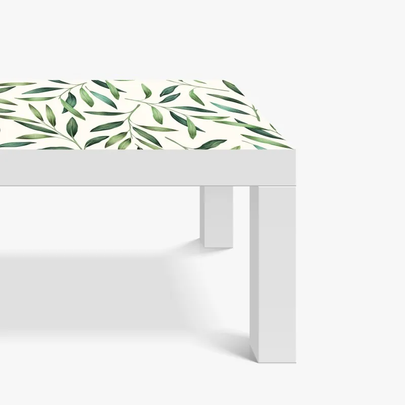 Naklejka na biurko i stół luksusowa niebiesko-złota abstrakcja fluidalna – Wallissimo®