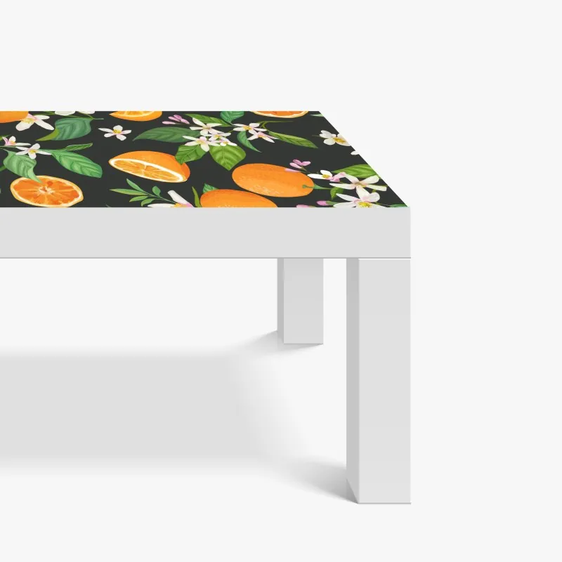 Naklejka na biurko i stół złote geometryczne fasety – Wallissimo®