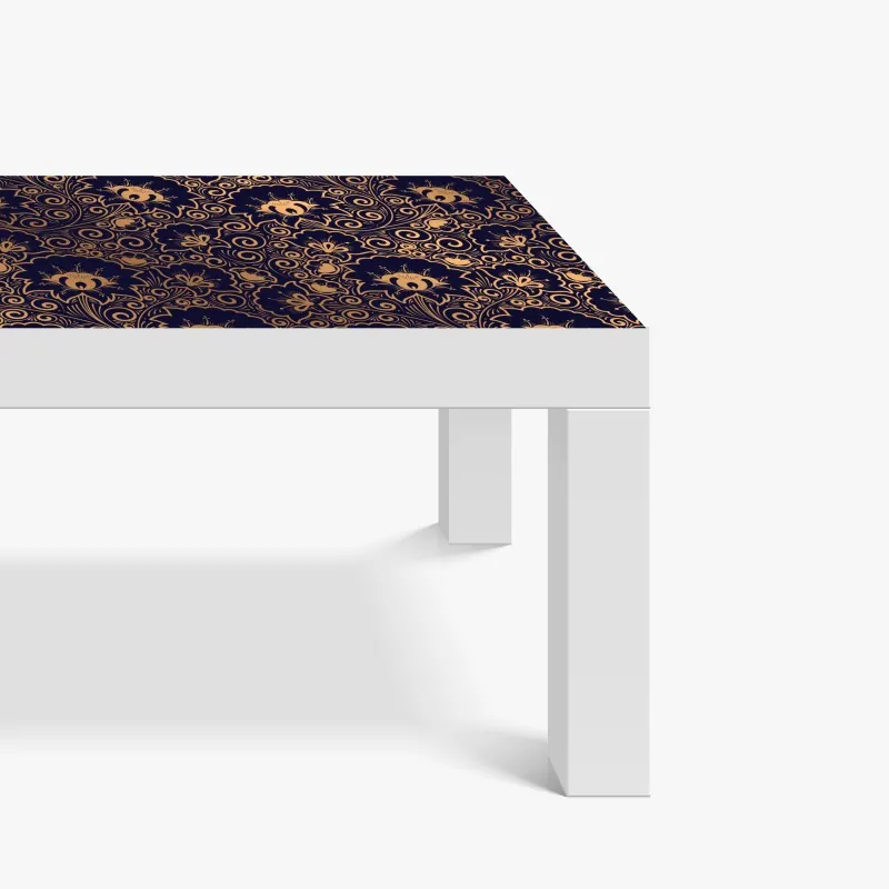 Naklejka na biurko i stół minimalistyczna fasada z geometrycznym wzorem – Wallissimo®