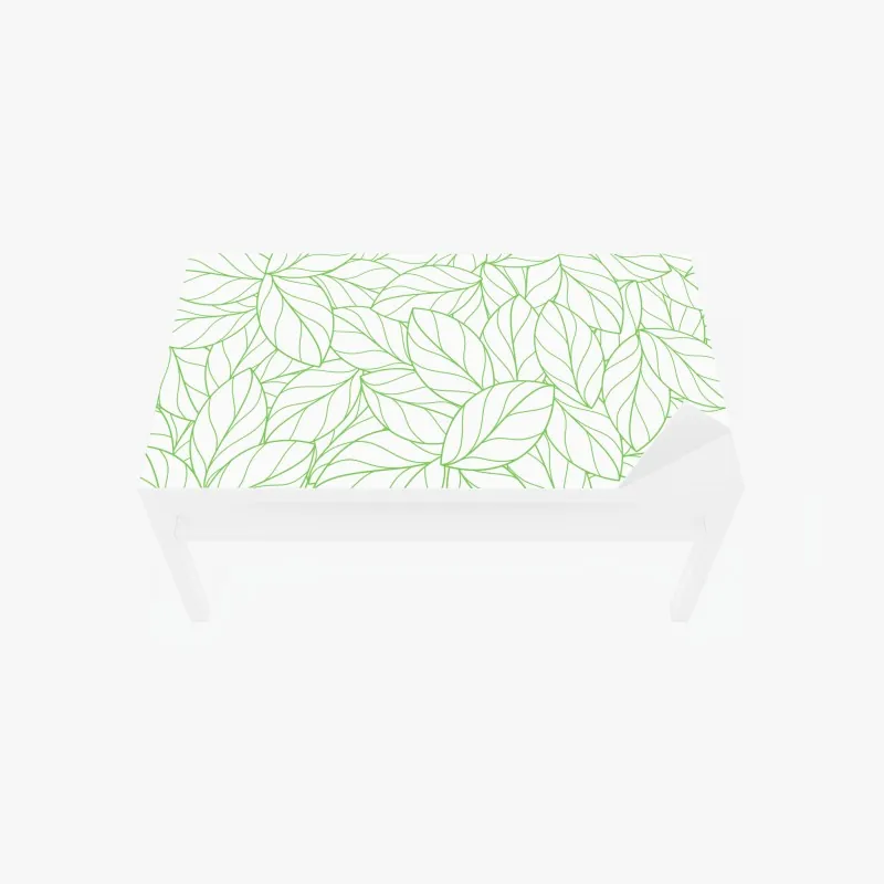 Naklejka na biurko i stół słoneczna zielona łąka o wschodzie – Wallissimo®