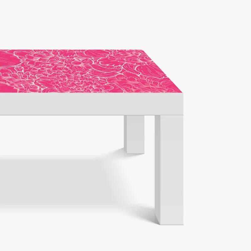 Naklejka na biurko i stół panorama zimowego lasu pokrytego śniegiem – Wallissimo®