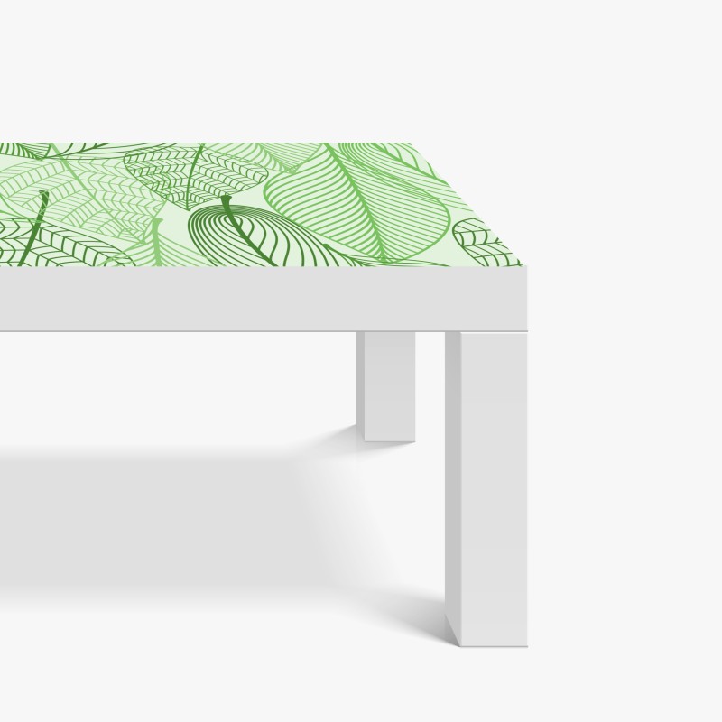 Naklejka na biurko i stół turkusowo-złota abstrakcja ze złotymi żyłami – Wallissimo®