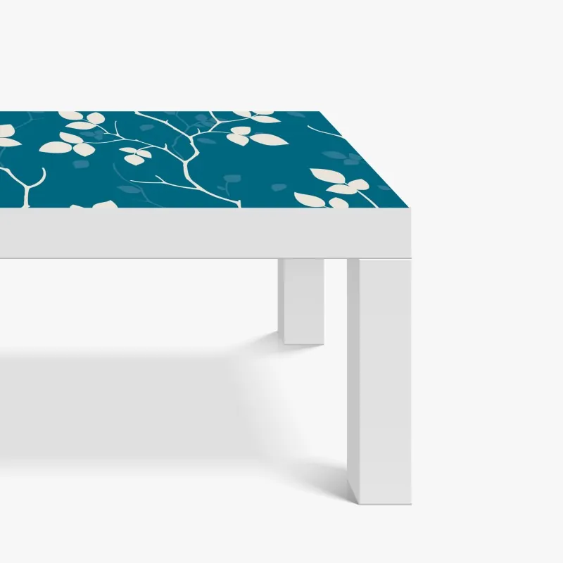 Naklejka na biurko i stół złoty wzór falowy do dekoracji ściennej – Wallissimo®