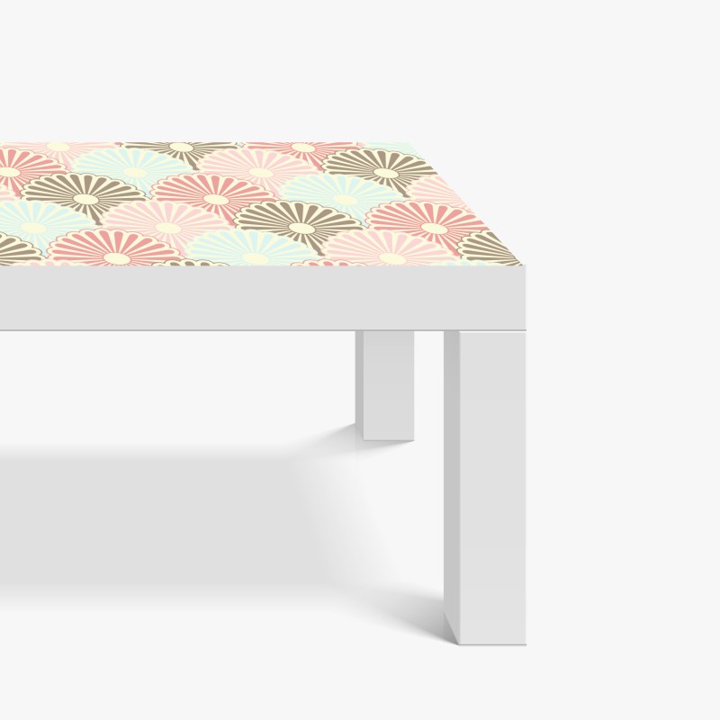 Naklejka na biurko i stół zimowy spokój w Hallstatt — alpejska wioska nad jeziorem – Wallissimo®