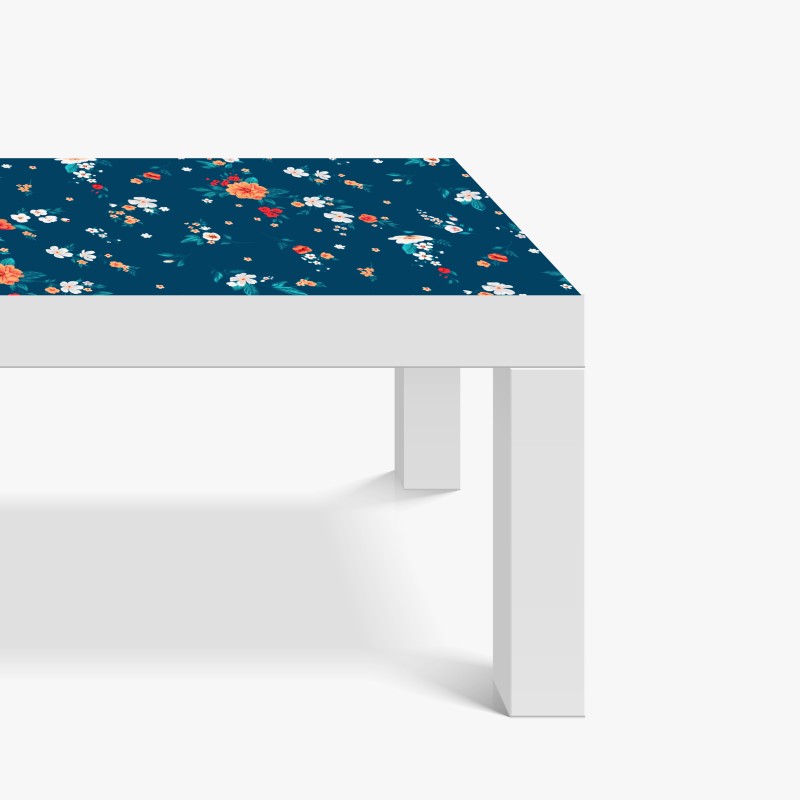 Naklejka na biurko i stół mglista panorama Dubaju ponad chmurami – Wallissimo®