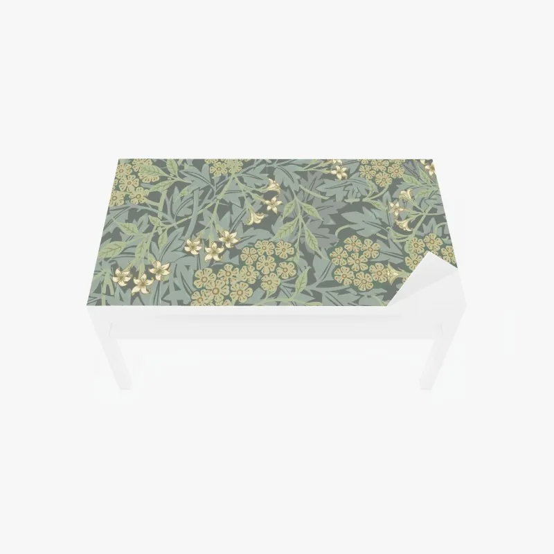 Naklejka na biurko i stół delikatne zbliżenie nasion dmuchawca czarno-białe – Wallissimo®