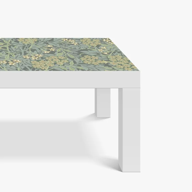 Naklejka na biurko i stół delikatne zbliżenie nasion dmuchawca czarno-białe – Wallissimo®