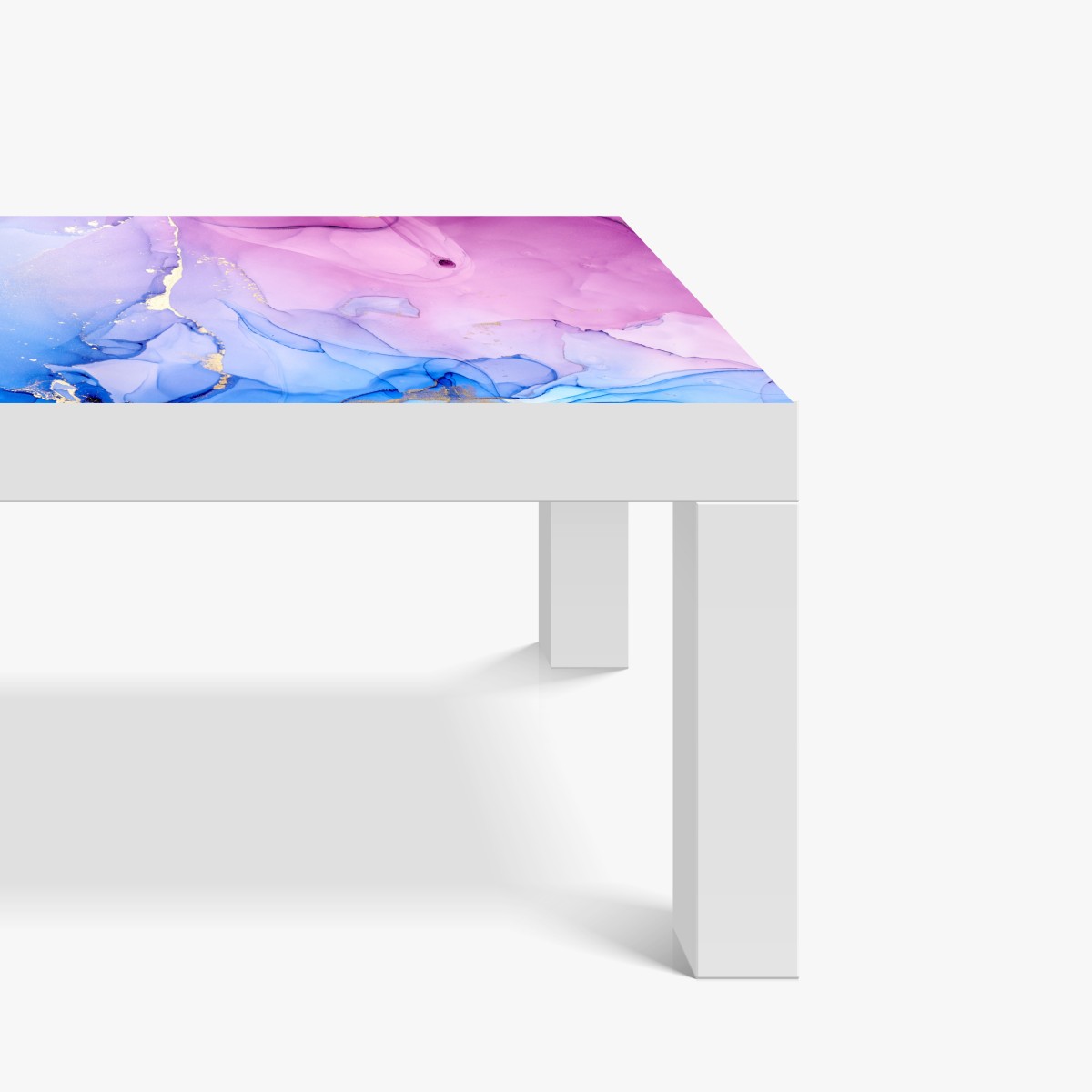 Naklejka na biurko i stół różowo-niebieski marmur abstrakcyjny – Wallissimo® Naklejka na biurko i stół różowo-niebieski marmur abstrakcyjny – Wallissimo®