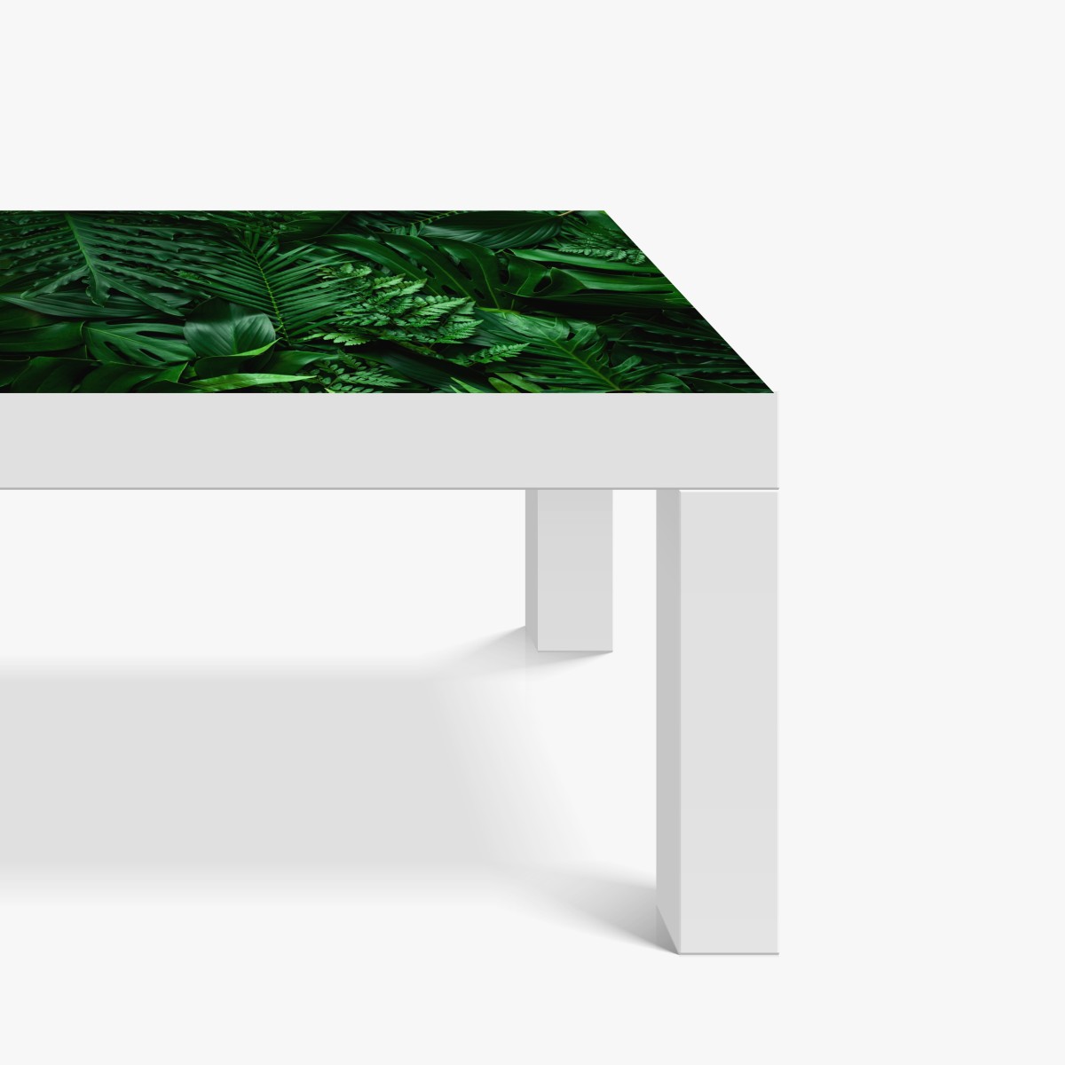 Naklejka na biurko i stół bujne tropikalne liście – Wallissimo® Naklejka na biurko i stół bujne tropikalne liście – Wallissimo®