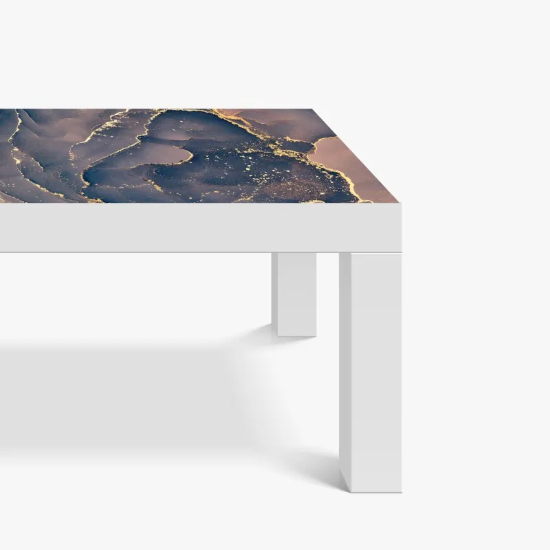 Naklejka na biurko i stół bliski portret zebr czarno-biały – Wallissimo®