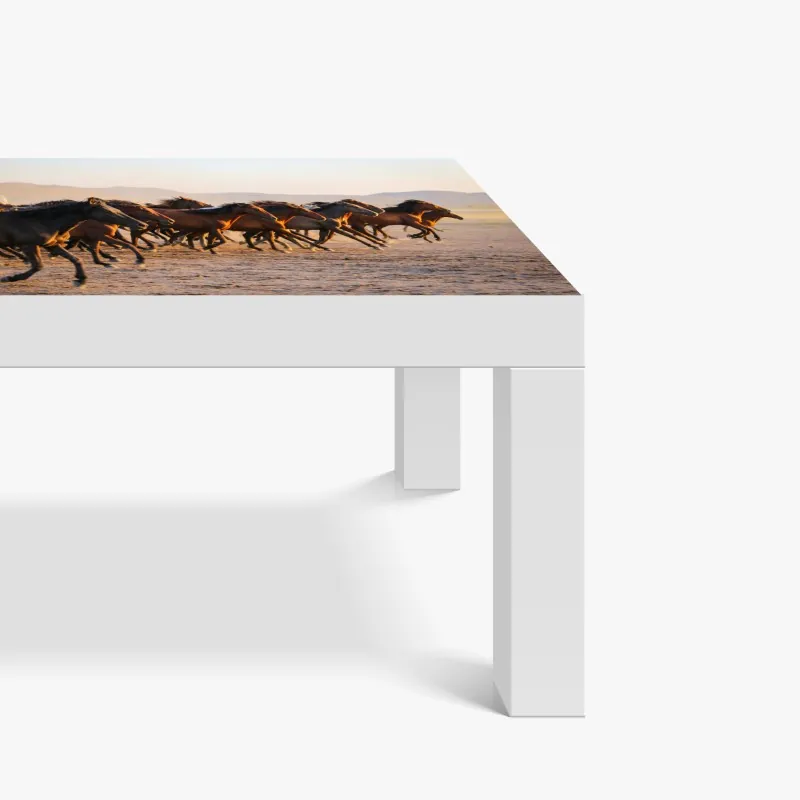 Naklejka na biurko i stół kolorowy mural graffiti ze śniącym dzieckiem – Wallissimo®