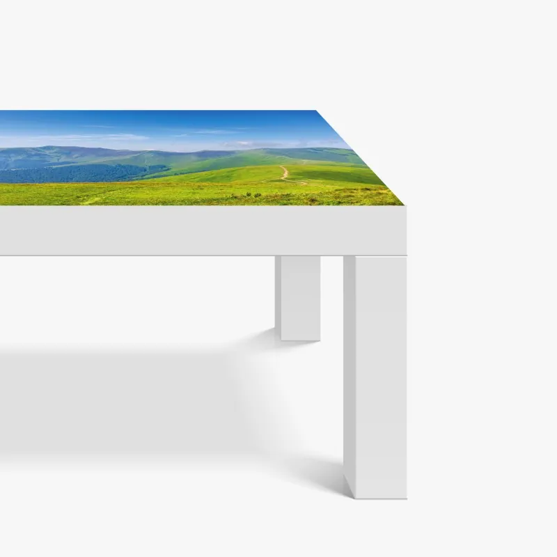 Naklejka na biurko i stół Kirkjufell o wschodzie słońca – Wallissimo®