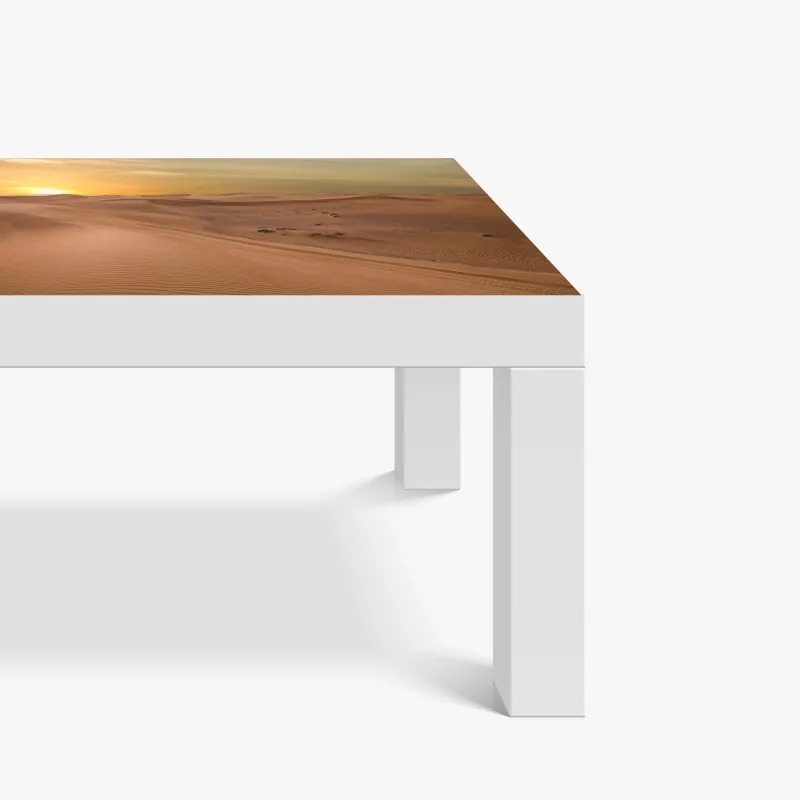 Naklejka na biurko i stół delikatny tropikalny motyw hibiskusa – Wallissimo®