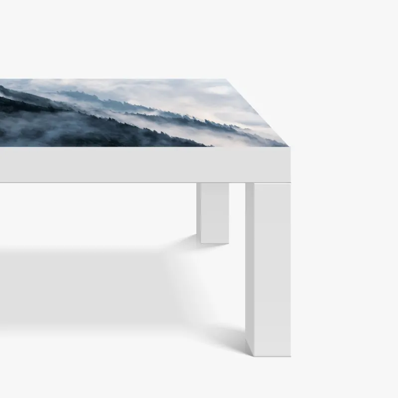 Naklejka na biurko i stół zielone bańki abstrakcyjna kompozycja – Wallissimo®