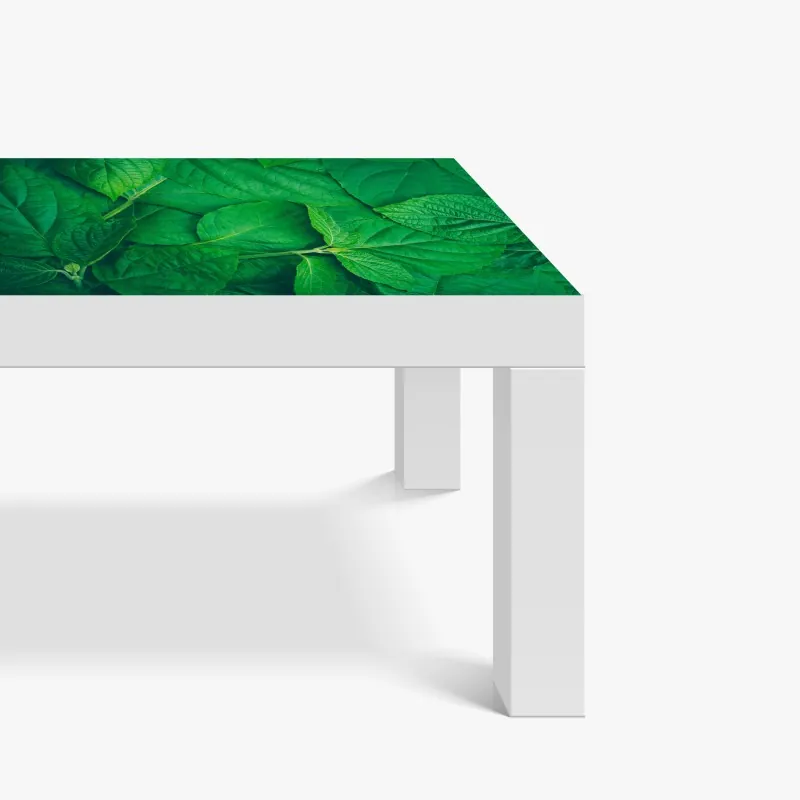 Naklejka na biurko i stół mglista panorama Dubaju ponad chmurami – Wallissimo®