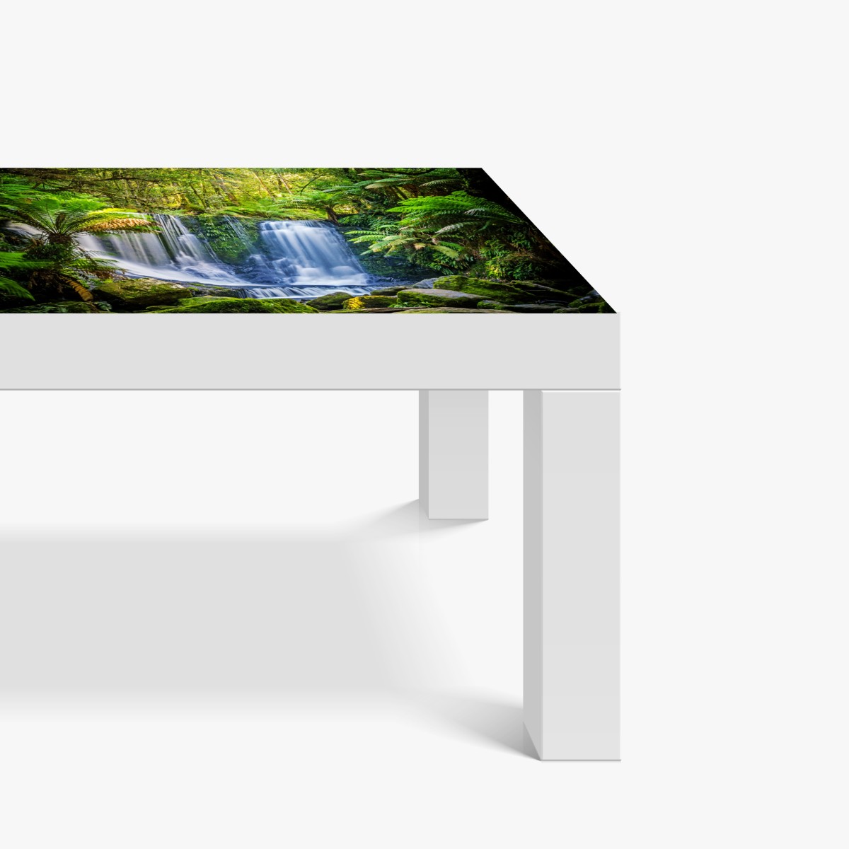 Naklejka na biurko i stół bujny wodospad w Mt Field National Park, Tasmania – Wallissimo® Naklejka na biurko i stół bujny wodospad w Mt Field National Park, Tasmania – Wallissimo®