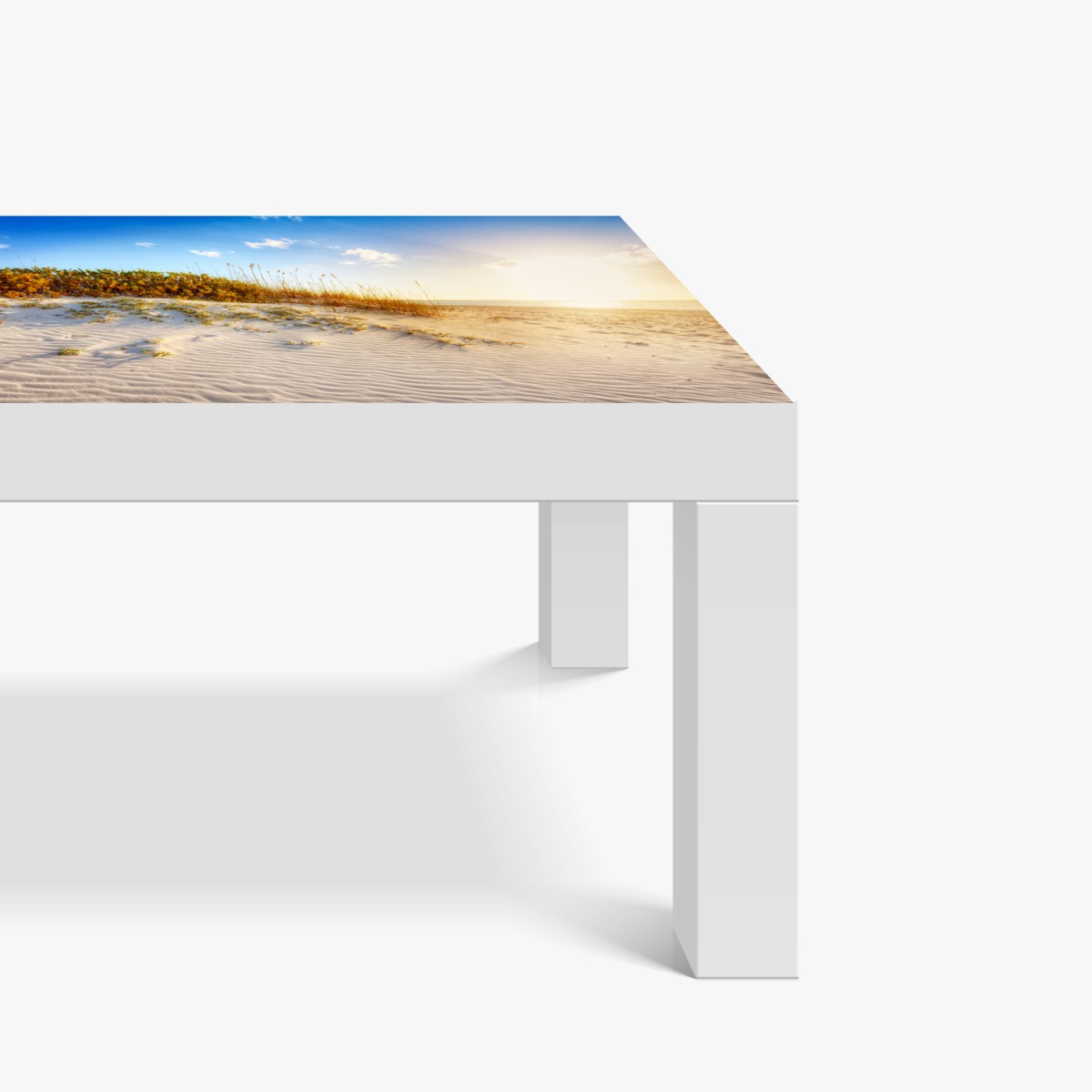 Naklejka na biurko i stół zachód słońca nad wydmami Grace Bay – Wallissimo® Naklejka na biurko i stół zachód słońca nad wydmami Grace Bay – Wallissimo®