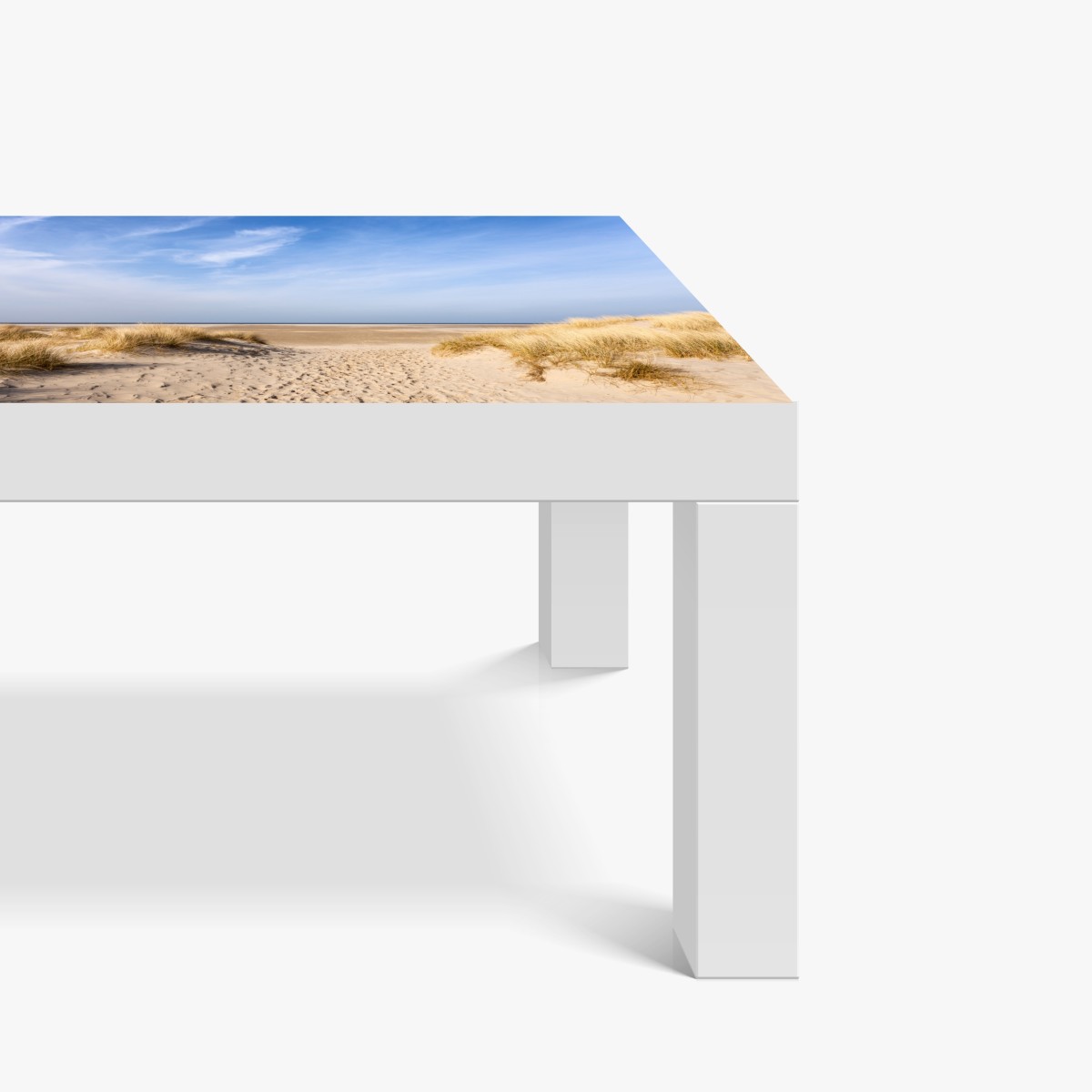 Naklejka na biurko i stół spokojne wydmy na wybrzeżu Niemiec – Wallissimo® Naklejka na biurko i stół spokojne wydmy na wybrzeżu Niemiec – Wallissimo®