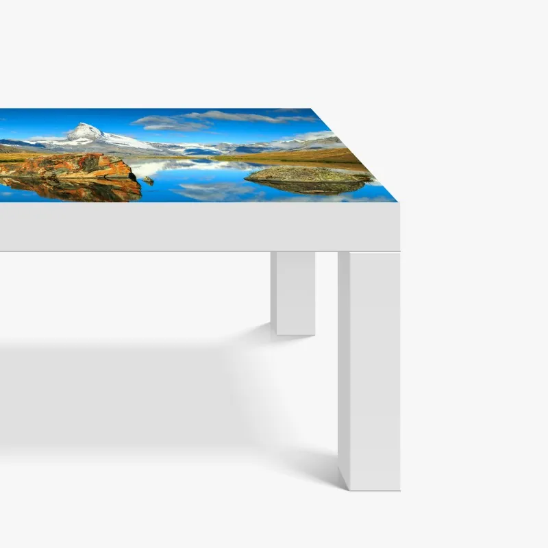 Naklejka na biurko i stół kolorowy mural graffiti ze śniącym dzieckiem – Wallissimo®