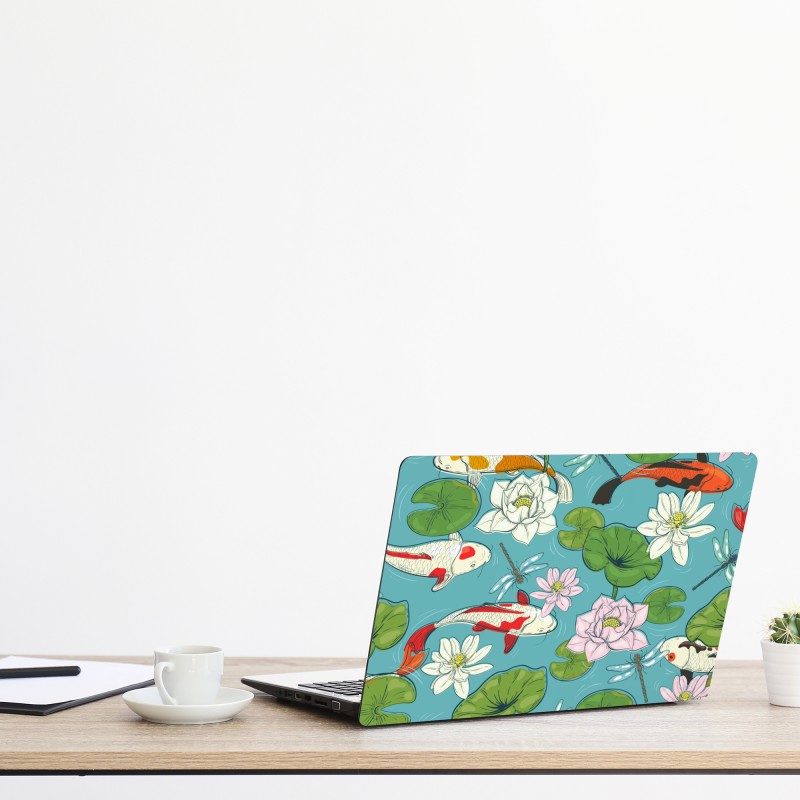 Naklejka na laptopa Kirkjufell wschód słońca górski pejzaż – Wallissimo®