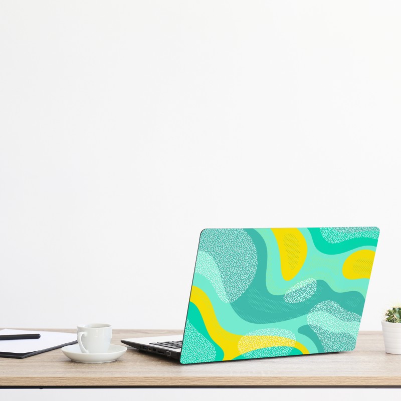 Naklejka na laptopa spokojna ścieżka bambusowa w Kioto – Wallissimo®