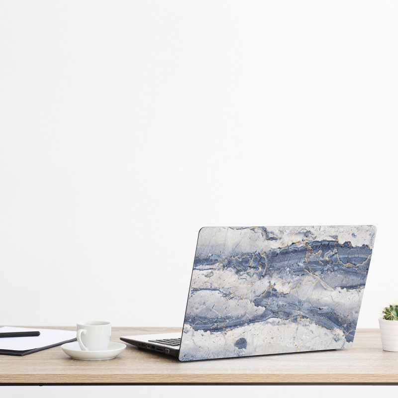 Naklejka na laptopa zabawny abstrakcyjny wzór roślinny – Wallissimo®