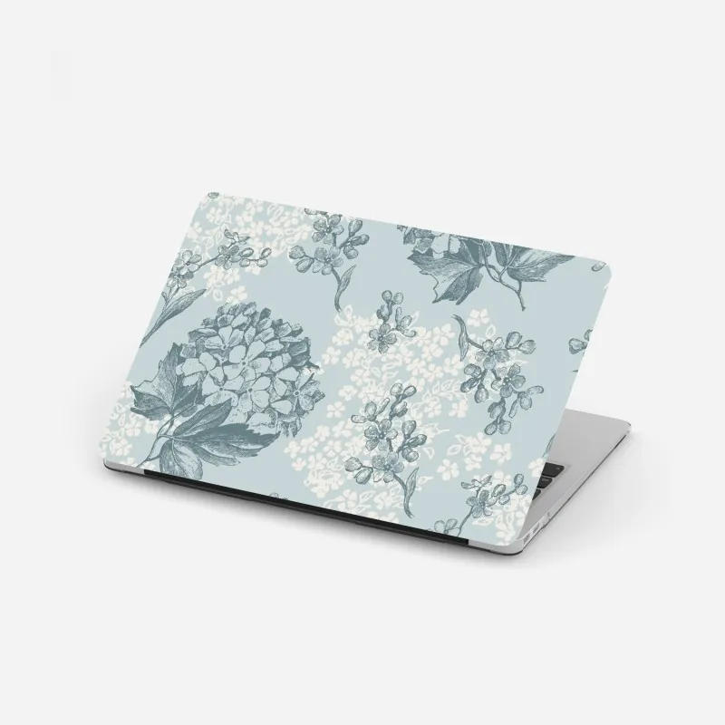 Naklejka na laptopa zabawny abstrakcyjny wzór roślinny – Wallissimo®
