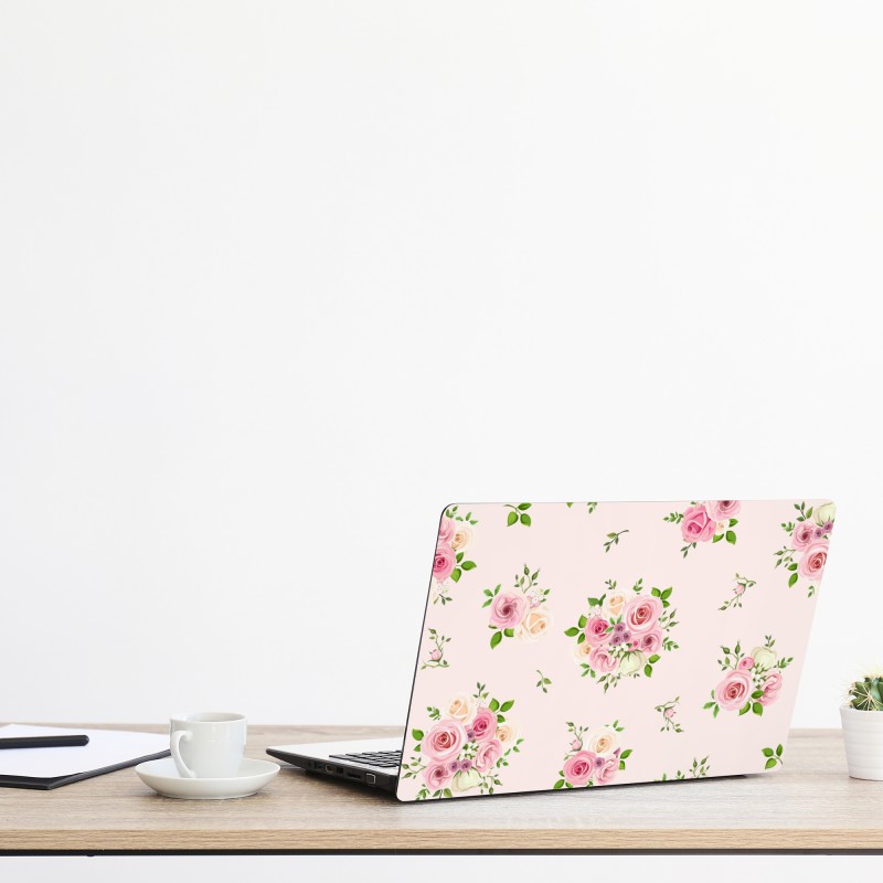 Naklejka na laptopa Kirkjufell wschód słońca górski pejzaż – Wallissimo®