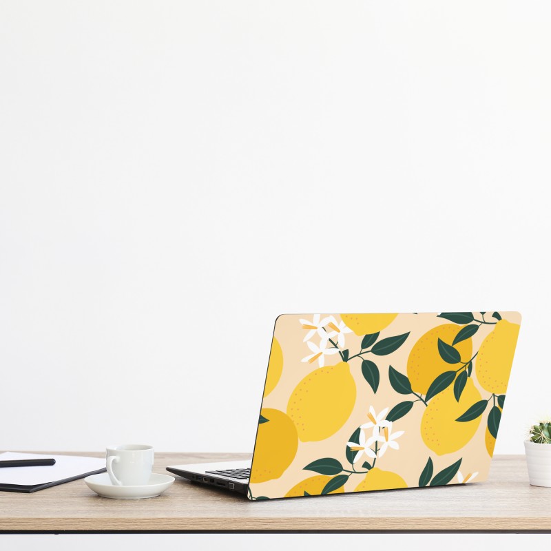 Naklejka na laptopa burzliwe morze z rozbijającymi się falami – Wallissimo®