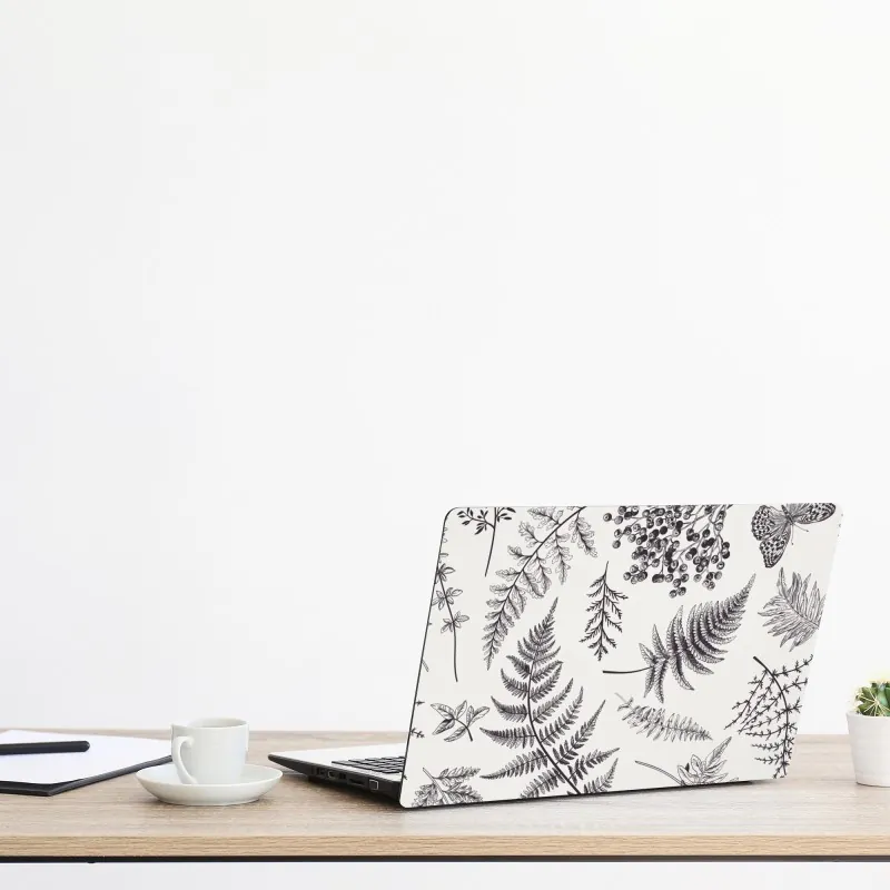 Naklejka na laptopa Kirkjufell wschód słońca górski pejzaż – Wallissimo®