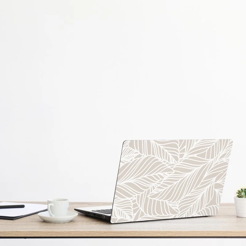 Naklejka na laptopa marmurkowanie ebru w żywych kolorach – Wallissimo®