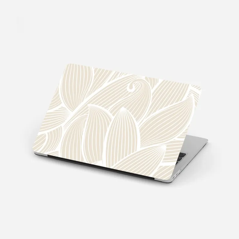 Naklejka na laptopa spokojna zielona ścieżka w lesie – Wallissimo®