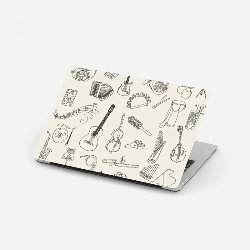 Naklejka na laptopa słoneczna leśna ścieżka – Wallissimo®