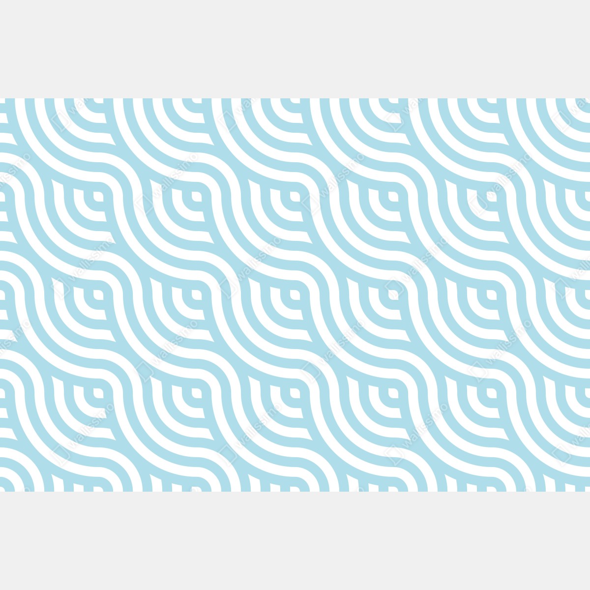 Naklejka na laptopa miękki turkusowy geometryczny wzór fal – Wallissimo® Naklejka na laptopa miękki turkusowy geometryczny wzór fal – Wallissimo®