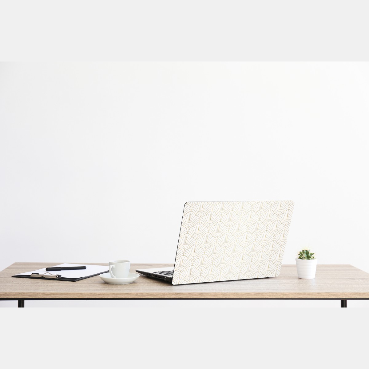 Naklejka na laptopa złoty wzór art deco – Wallissimo® Naklejka na laptopa złoty wzór art deco – Wallissimo®