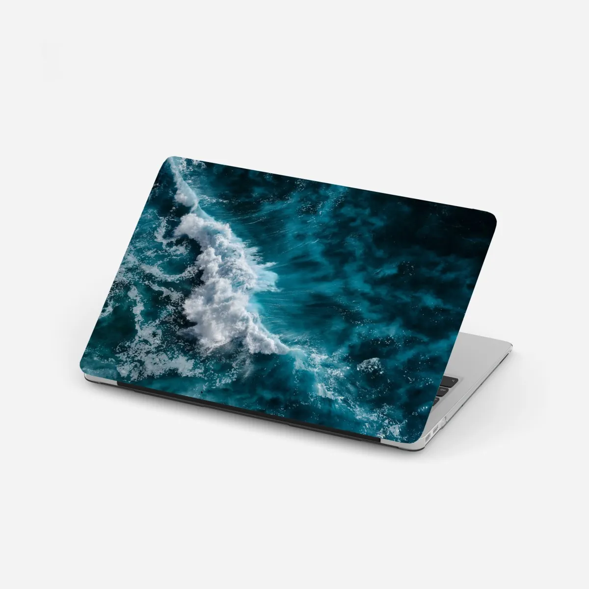 Naklejka na laptopa turkusowe fale oceanu z lotu ptaka Bali – Wallissimo® Naklejka na laptopa turkusowe fale oceanu z lotu ptaka Bali – Wallissimo®