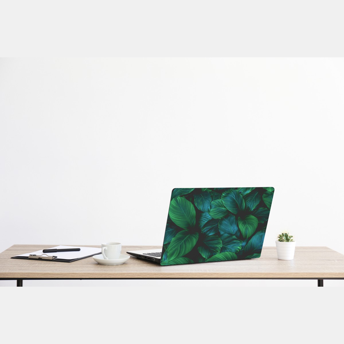 Naklejka na laptopa bujne tropikalne liście – Wallissimo® Naklejka na laptopa bujne tropikalne liście – Wallissimo®