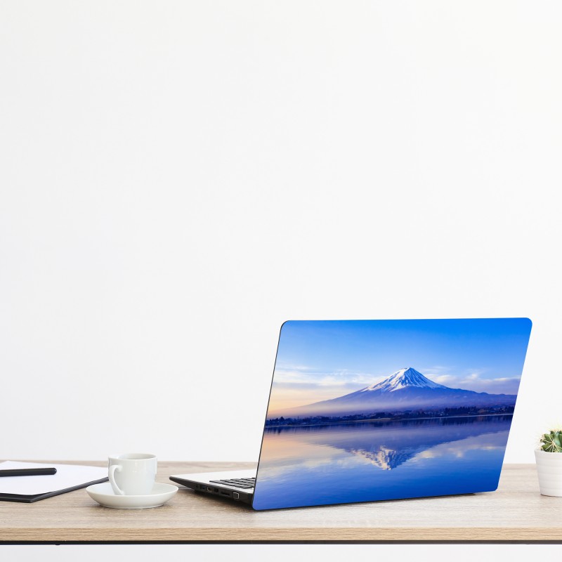 Naklejka na laptopa żywe czerwone róże kolaż – Wallissimo®