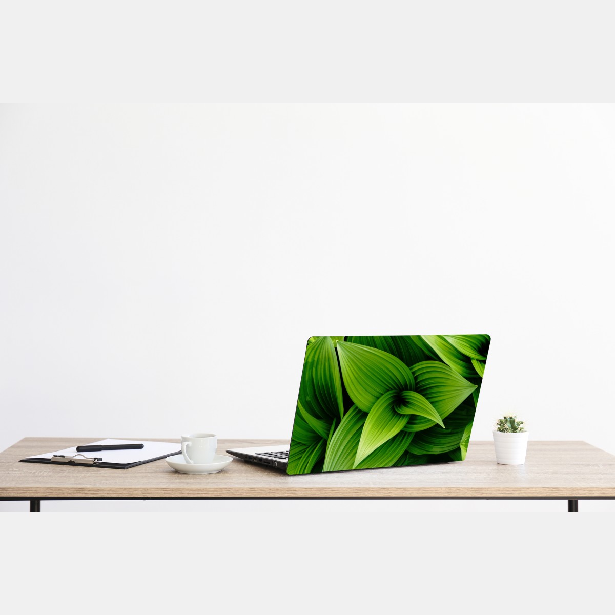 Naklejka na laptopa gęste zielone liście – Wallissimo® Naklejka na laptopa gęste zielone liście – Wallissimo®