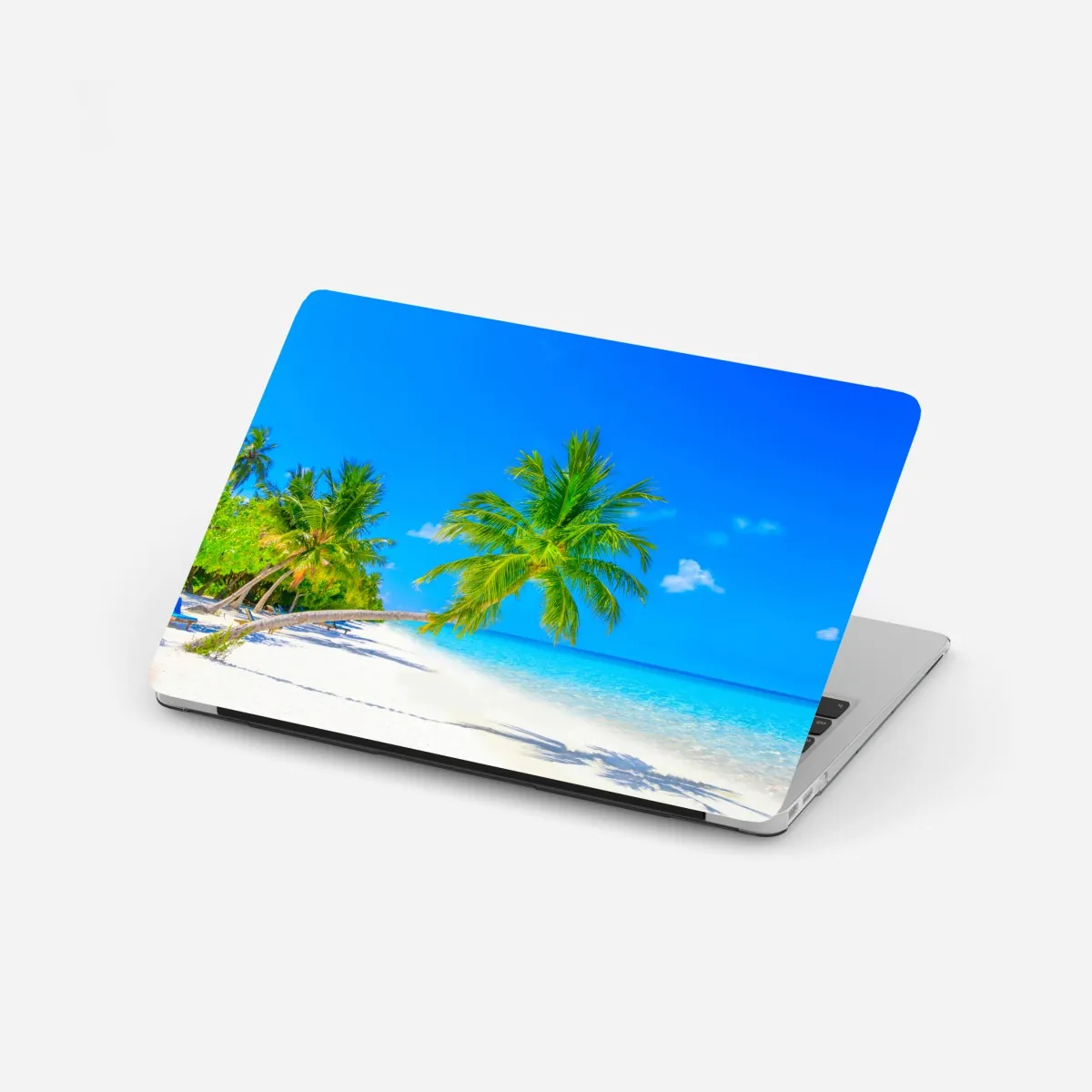 Naklejka na laptopa rajska plaża na Malediwach – Wallissimo® Naklejka na laptopa rajska plaża na Malediwach – Wallissimo®