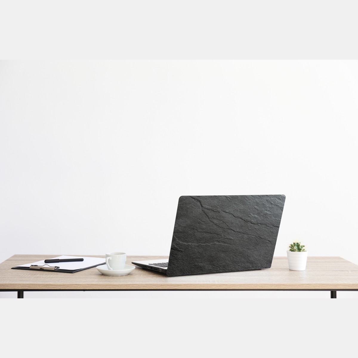 Naklejka na laptopa ciemna tekstura łupka – Wallissimo® Naklejka na laptopa ciemna tekstura łupka – Wallissimo®