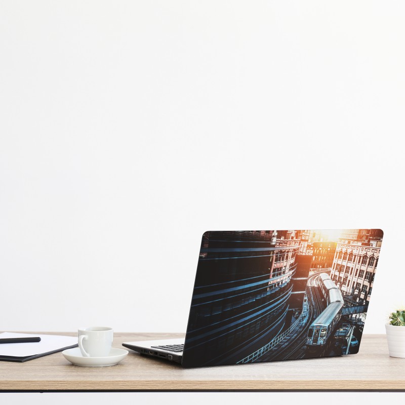 Naklejka na laptopa Assos nadmorska sceneria, Kefalonia – Wallissimo®