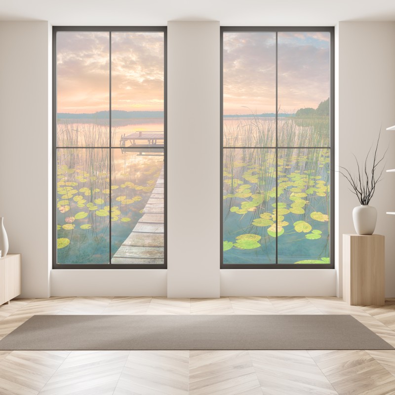 Naklejka na okno ścieżka do Bells Beach nadmorski pejzaż – Wallissimo®